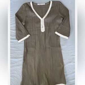 Athleta crinkled dress EUC M